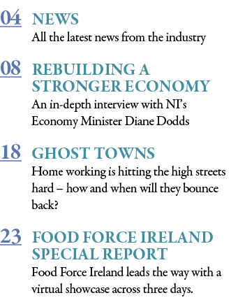 04 News All the latest news from the industry 08 Rebuilding a Stronger Economy An in-depth interview with NI s Econom   